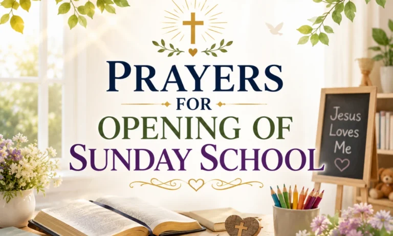 short-prayers-for-opening-of-sunday-school