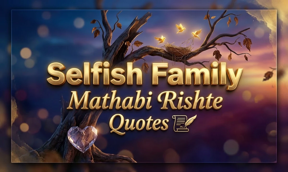 selfish-family-matlabi-rishte-quotes